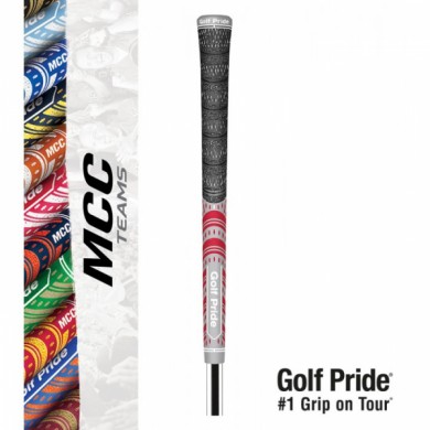 Golf Pride TEAMS (STANDARD) Multicompound Grey / Red