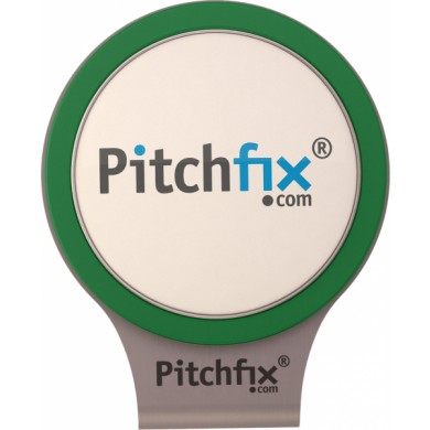 Pitchfix markovátko - klip na čepici 25 mm Green