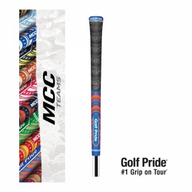 Golf Pride TEAMS Multicompound grip  - MIDSIZE - Modrá/Oranžová