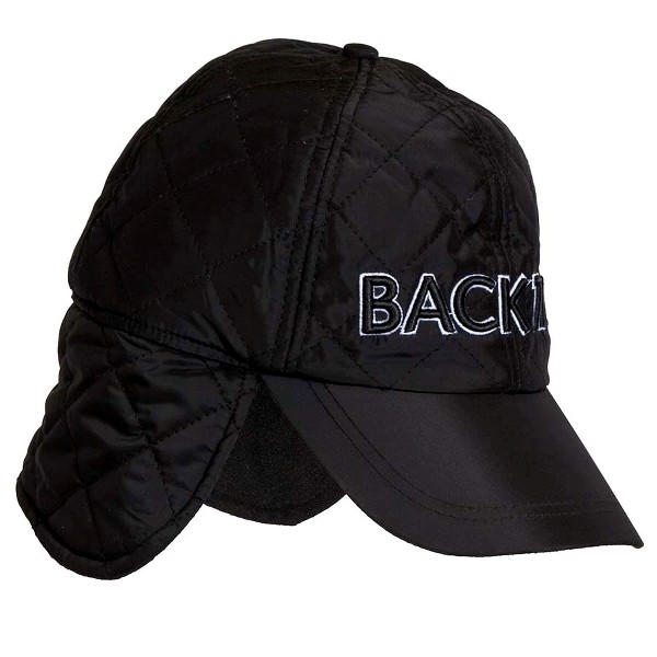 BACKTEE Mens Quilted Thermal Cap, Black, vel.One size
