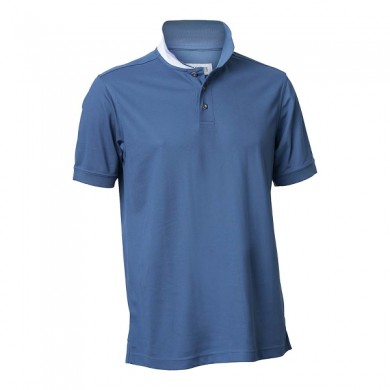 BACKTEE Mens Quick Dry Perf. Polo, Ensign blue, vel.M