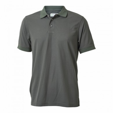 BACKTEE Mens Quick Dry Perf. Polo, Ivy / Olive, vel.L