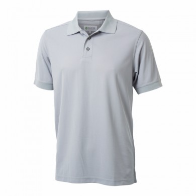 BACKTEE Mens Quick Dry Perf. Polo, Slate, vel.XS