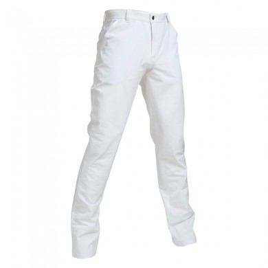 BACKTEE Mens High Perfor. Trousers 34", Optical white, vel.48