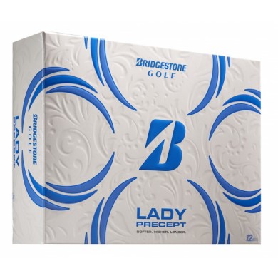 Golfové míče Bridgestone 21 Precept Lady White