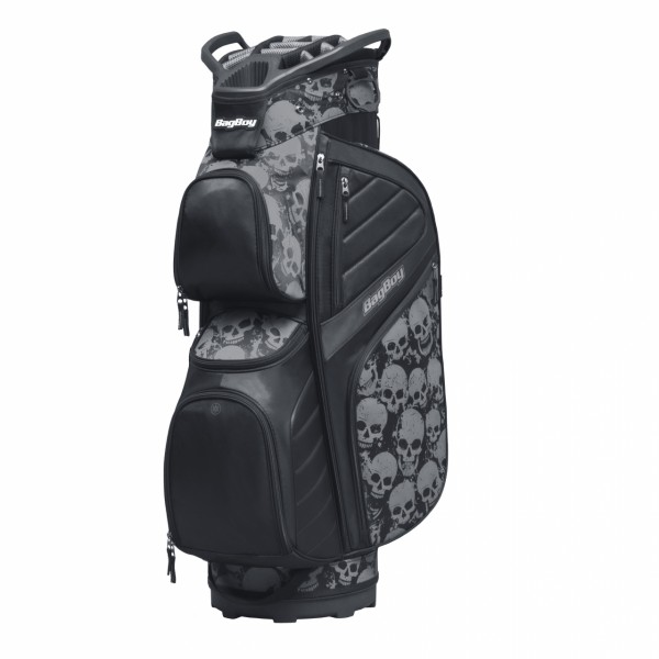 BAG BOY Cart Bag CB-15 C BLACK/CHARCOAL/SKULLS