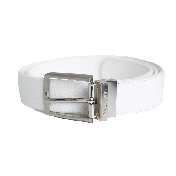 BACKTEE Solid Elastic Belt, WHITE, vel. one size