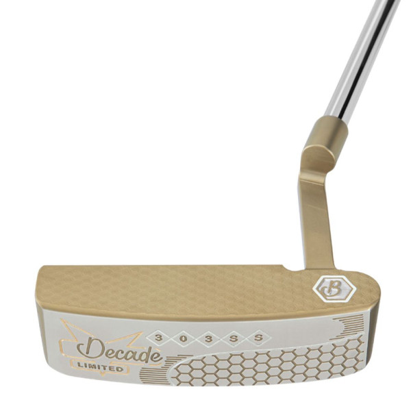 Decade 1950s Limited Run Putters-QB Proto OG Honexcomb 303ss Golf Flame All inser neck 35"