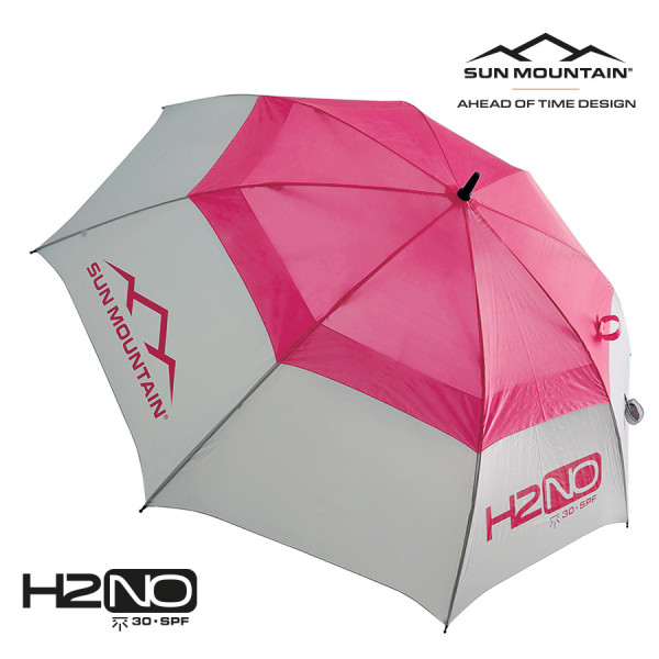 Sun Mountain Golfový deštník H2NO Pink / Cadet 30 SPF