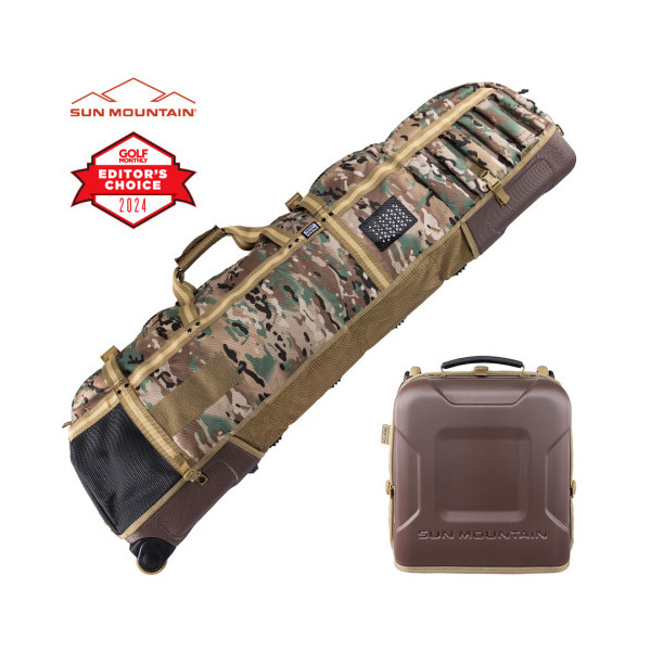 Sun Mountain Travel cover KUBE Java/Sand/Camo