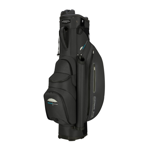 Bennington Cart Bag QO9 Water Resistant - Black/Black