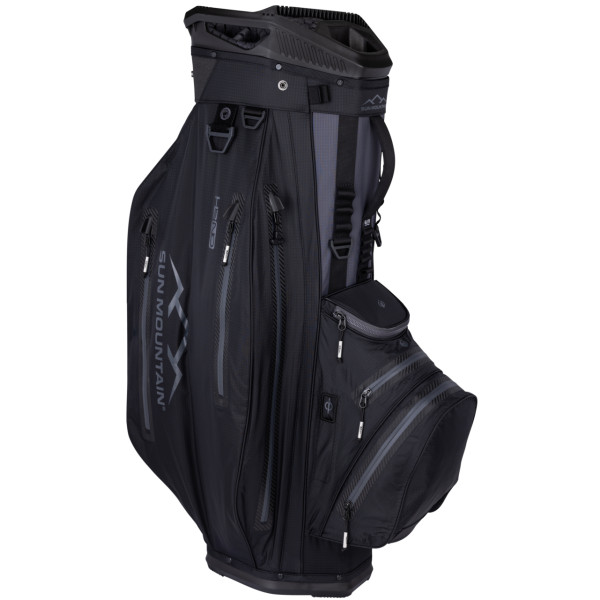 Sun Mountain H2NO ELITE Cart bag - Waterproof  - Black / Steel