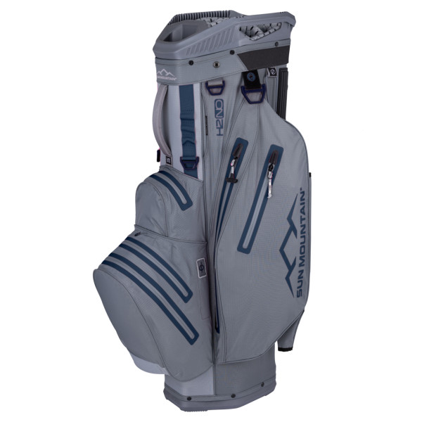 Sun Mountain H2NO Lite Cart bag - Waterproof - Baterry packet - Nickel / Cadet