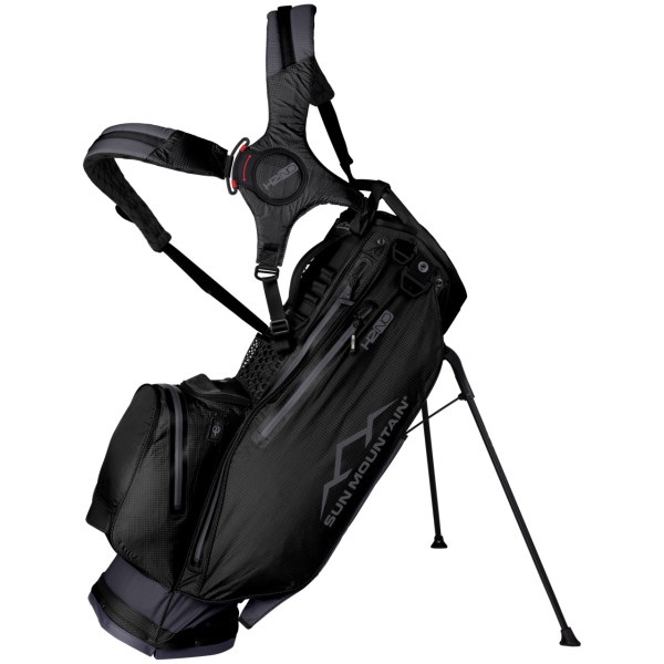 Sun Mountain H2NO 14-WAY Stand bag - Waterproof - Steel / Black