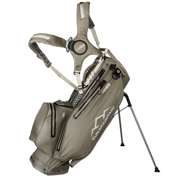 Sun Mountain H2NO 14-WAY Stand bag - Waterproof - Almond / Quicksand