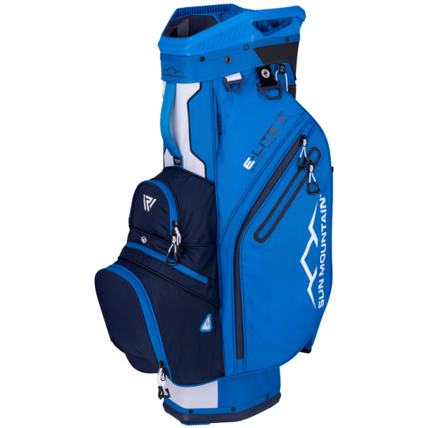 Sun Mountain H2NO E-LITE - 14-WAY Cart bag - Water resistant - Navy / Blue / White