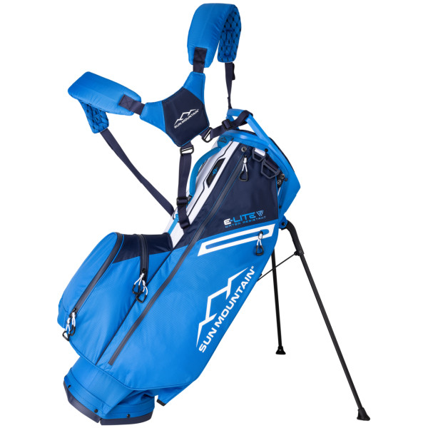 Sun Mountain H2NO E-LITE - 14-WAY Stand bag - Water resistant - Navy / Blue / White