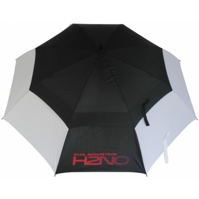 Sun Mountain Golfový deštník  UV H2NO BLACK/WHITE/RED 30SPF 