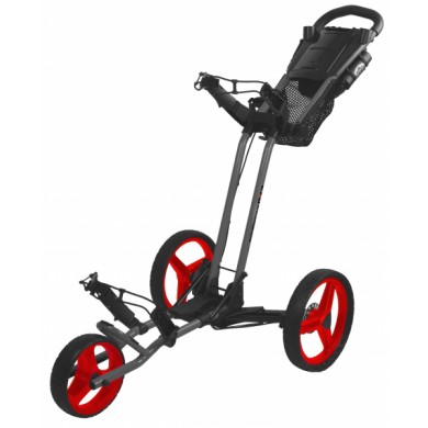 Sun Mountain tříkolový vozík PATHFINDER3 Magnetic grey/red